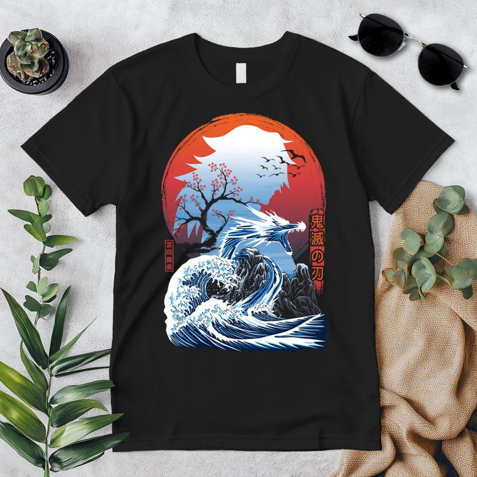 The Great Water Dragon Premium T-Shirt