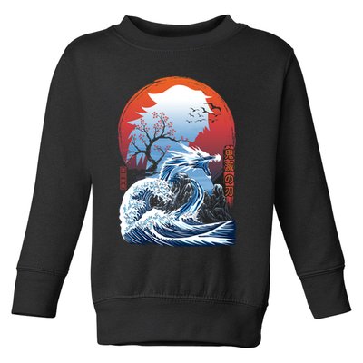 The Great Water Dragon Toddler Sweatshirt