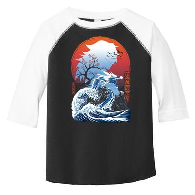 The Great Water Dragon Toddler Fine Jersey T-Shirt