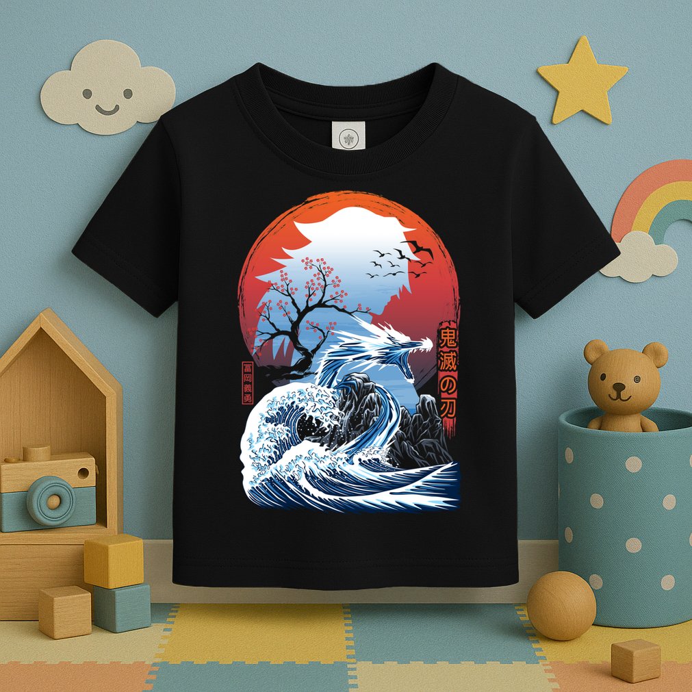 The Great Water Dragon Toddler T-Shirt