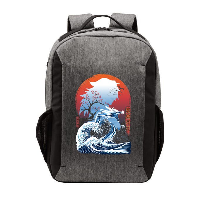 The Great Water Dragon Vector Backpack