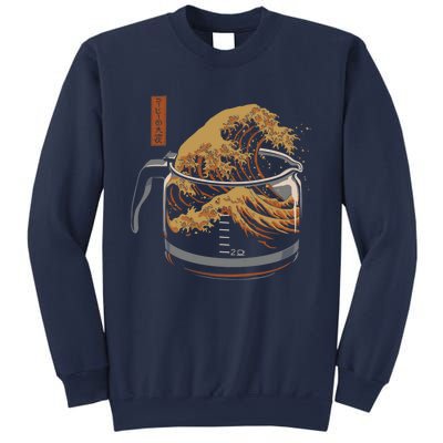 The Great Wave Of Coffee Sweatshirt