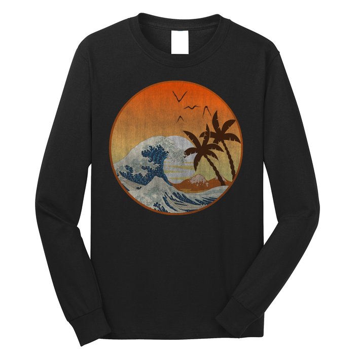 The Great Wave Off Kanagawa Long Sleeve Shirt