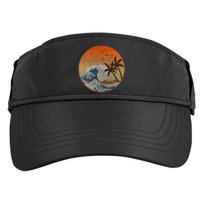 The Great Wave Off Kanagawa Adult Drive Performance Visor