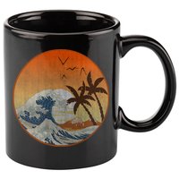 The Great Wave Off Kanagawa 11oz C Handle Ceramic Mug