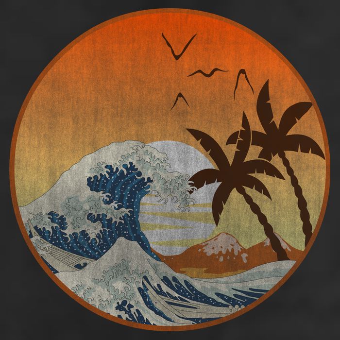 The Great Wave Off Kanagawa 11oz C Handle Ceramic Mug