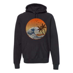 The Great Wave Off Kanagawa Premium Hoodie