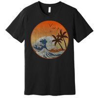 The Great Wave Off Kanagawa Premium T-Shirt