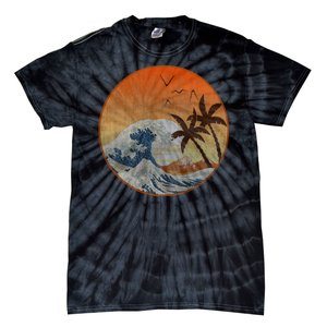 The Great Wave Off Kanagawa Tie-Dye T-Shirt