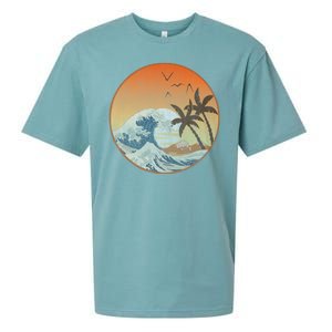 The Great Wave Off Kanagawa Sueded Cloud Jersey T-Shirt