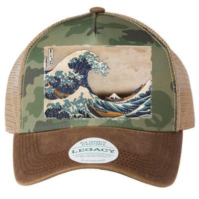 The Great Wave Off Kanagawa Legacy Tie Dye Trucker Hat