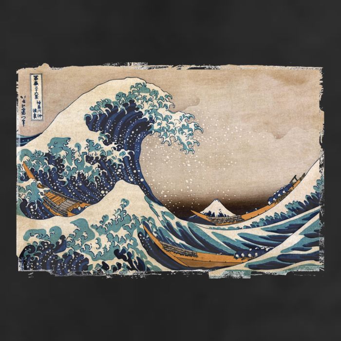The Great Wave Off Kanagawa 11oz C Handle Ceramic Mug