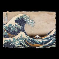 The Great Wave Off Kanagawa Womens Tank Top