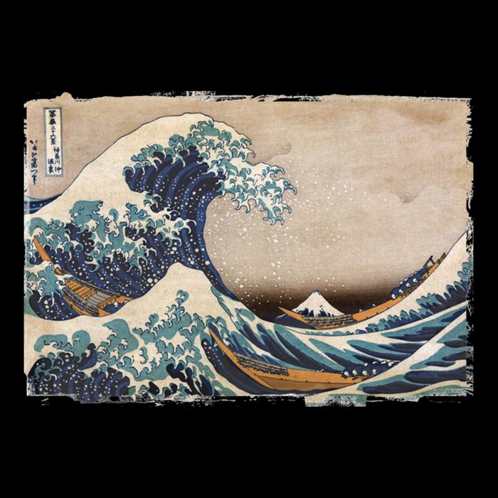 The Great Wave Off Kanagawa Womens Tank Top