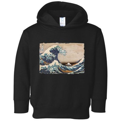 The Great Wave Off Kanagawa Toddler Hoodie