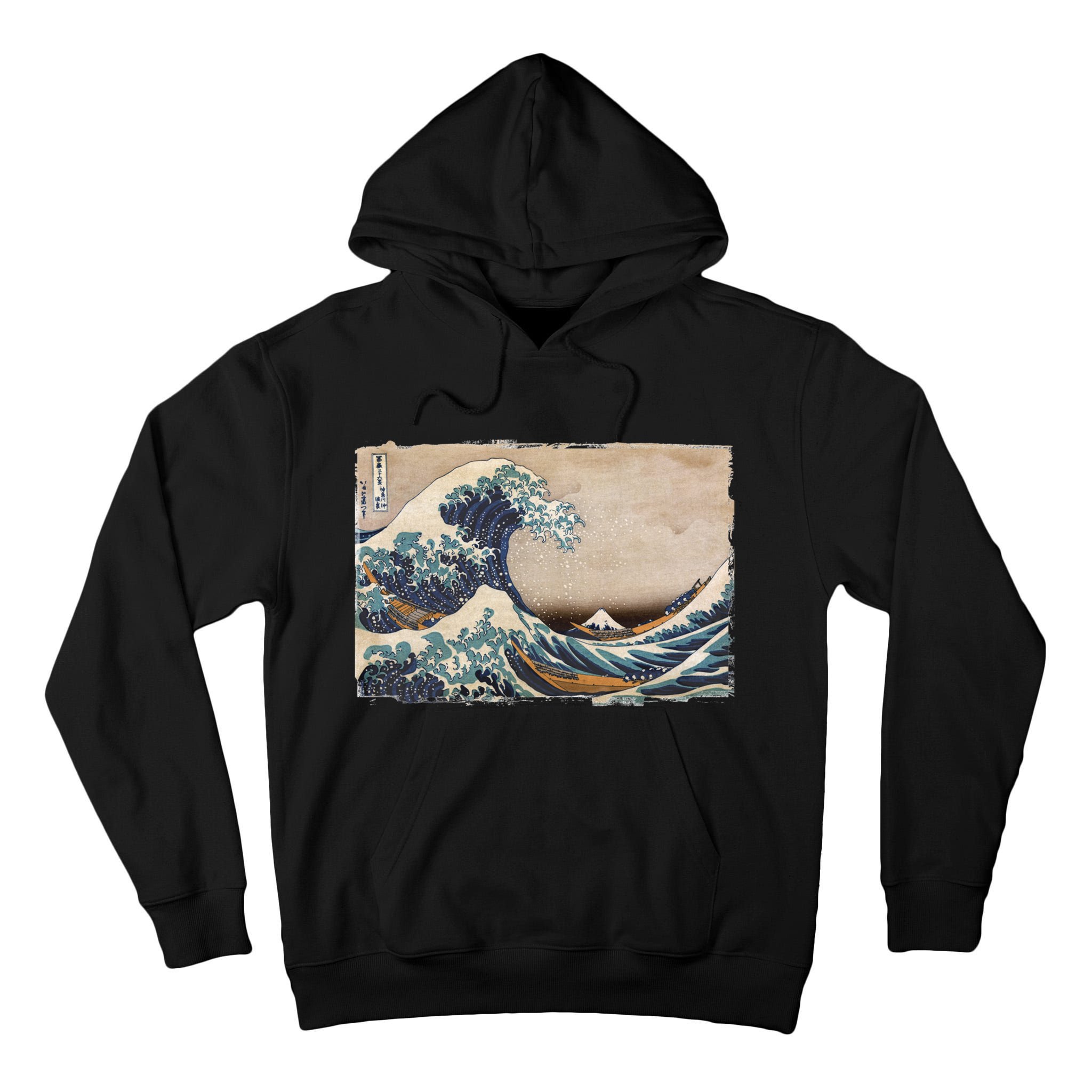 The Great Wave Off Kanagawa Tall Hoodie