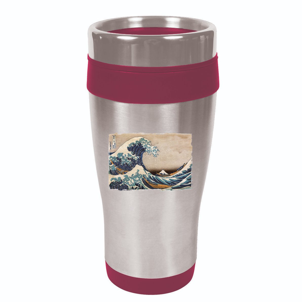The Great Wave Off Kanagawa 16oz Travel Tumbler