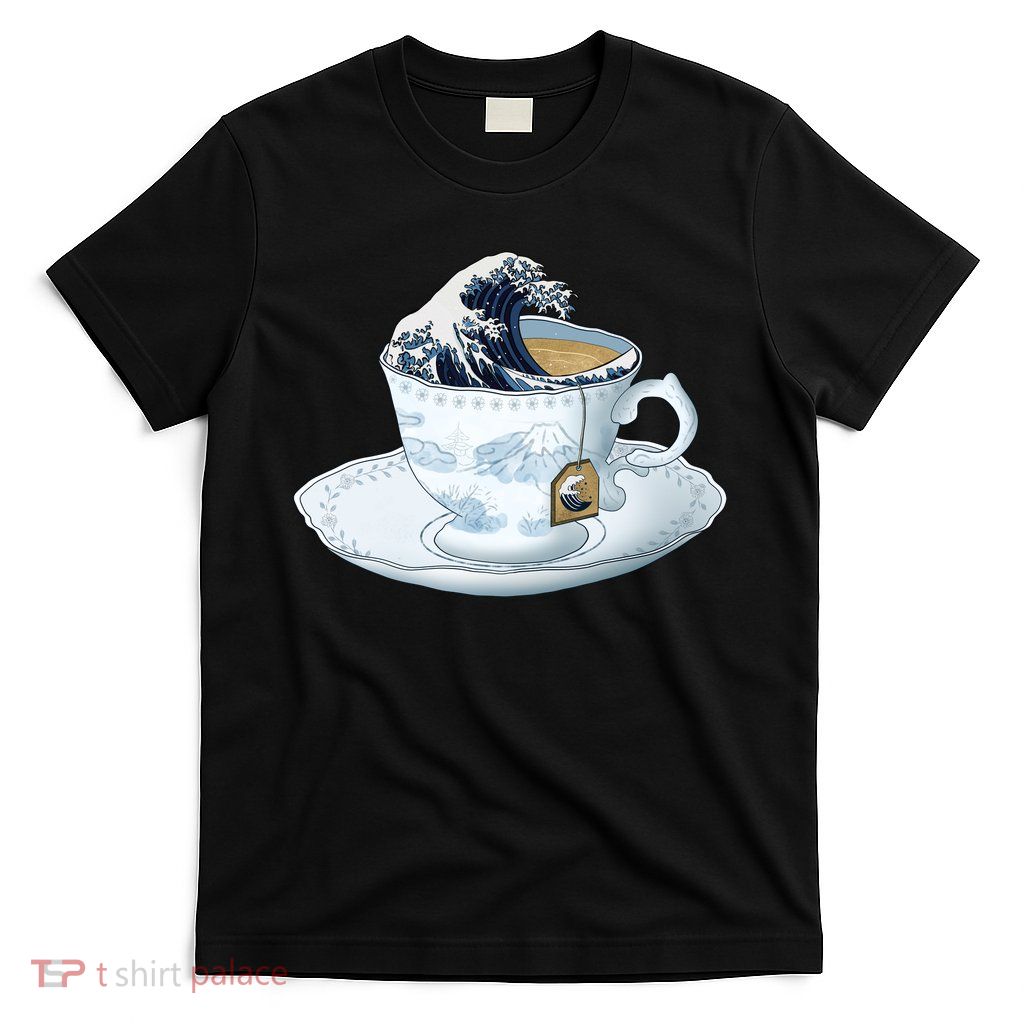 Tea Great Wave Off Kanagawa T-Shirt