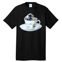 Tea Great Wave Off Kanagawa Tall T-Shirt