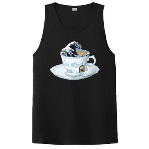 Tea Great Wave Off Kanagawa PosiCharge Competitor Tank