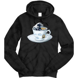 Tea Great Wave Off Kanagawa Tie Dye Hoodie