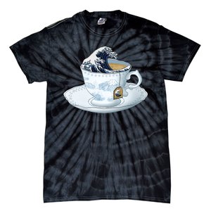 Tea Great Wave Off Kanagawa Tie-Dye T-Shirt