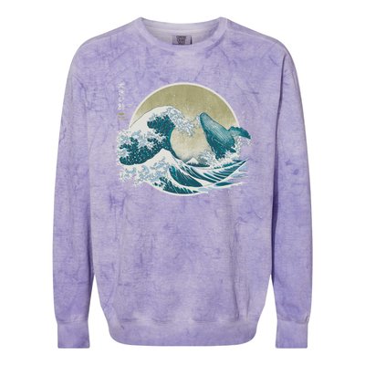 The Great Whale Colorblast Crewneck Sweatshirt