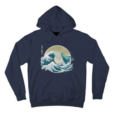 The Great Whale Tall Hoodie