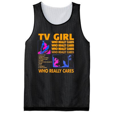 Tv Girl Who Really Care Mesh Reversible Basketball Jersey Tank