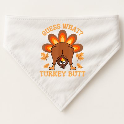 Thanksgiving Guess What Turkey Butt USA-Made Doggie Bandana