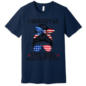 The Girl Who Was Right The Entire Time Trump 45 47 America Premium T-Shirt