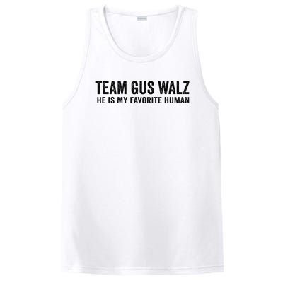 Team Gus Walz Waltz He Is My Favorite Human I Love Him PosiCharge Competitor Tank