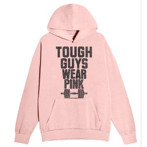 Tough Guys Wear P.I.N.K Cancer Awareness Fitness Power Urban Pullover Hoodie