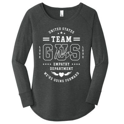 Team Gus Walz Waltz Varsity Women's Perfect Tri Tunic Long Sleeve Shirt