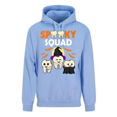 Teeth Ghost Witch Pumpkin Cute Dental Halloween Spooky Squad Cute Gift Unisex Surf Hoodie