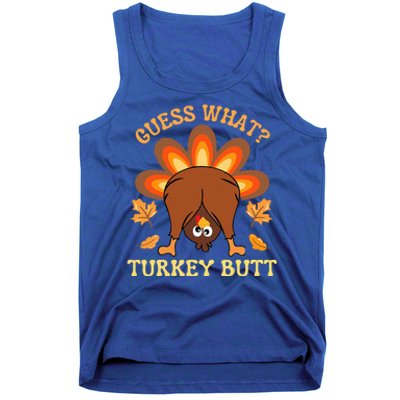 Thanksgiving Guess What Turkey Butt Tank Top