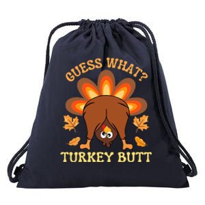 Thanksgiving Guess What Turkey Butt Drawstring Bag