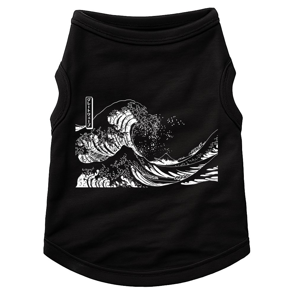 The Great Wave Classic Japanese Art Doggie Tank
