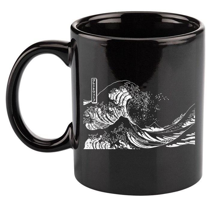 The Great Wave Classic Japanese Art 11oz C Handle Ceramic Mug