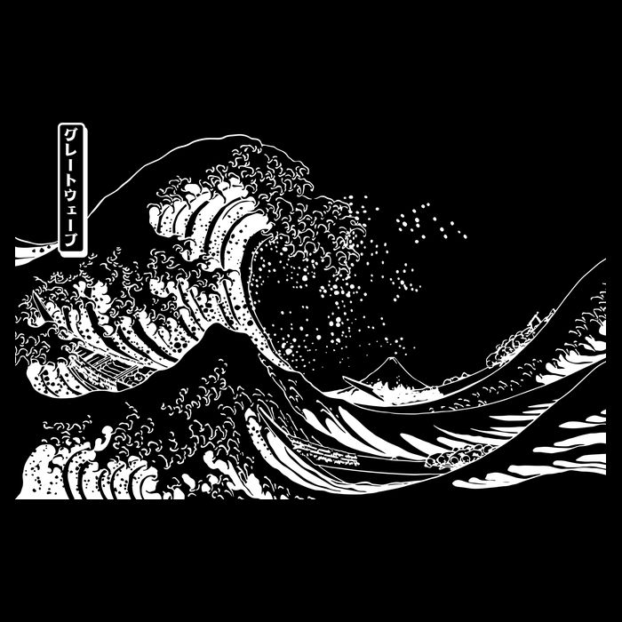 The Great Wave Classic Japanese Art Toddler Hoodie