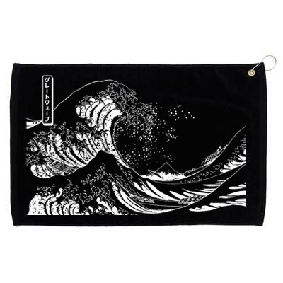 The Great Wave Classic Japanese Art Grommeted Golf Towel