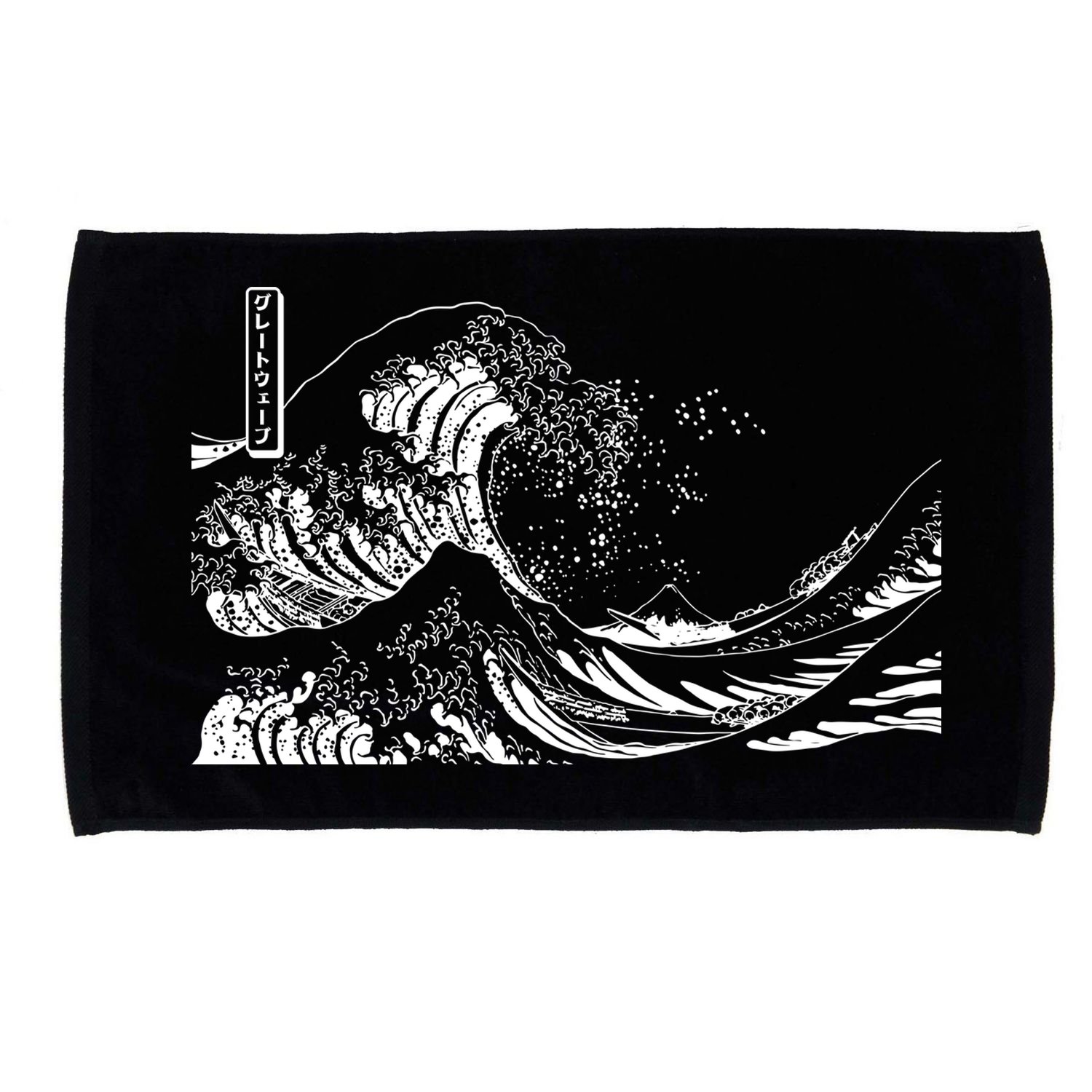 The Great Wave Classic Japanese Art Microfiber Hand Towel