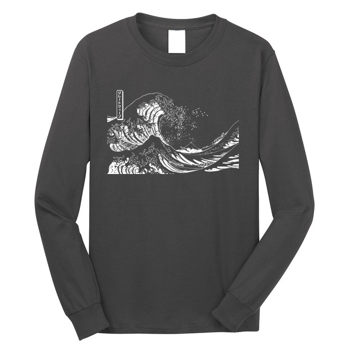 The Great Wave Classic Japanese Art Long Sleeve Shirt