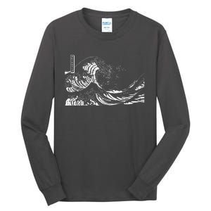 The Great Wave Classic Japanese Art Tall Long Sleeve T-Shirt