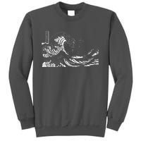 The Great Wave Classic Japanese Art Tall Sweatshirt