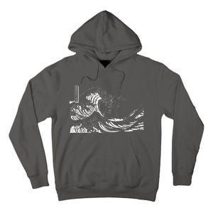 The Great Wave Classic Japanese Art Tall Hoodie