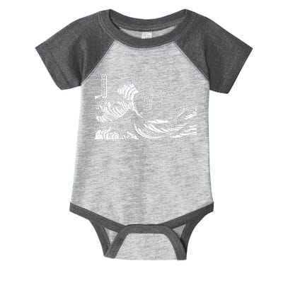 The Great Wave Classic Japanese Art Infant Baby Jersey Bodysuit