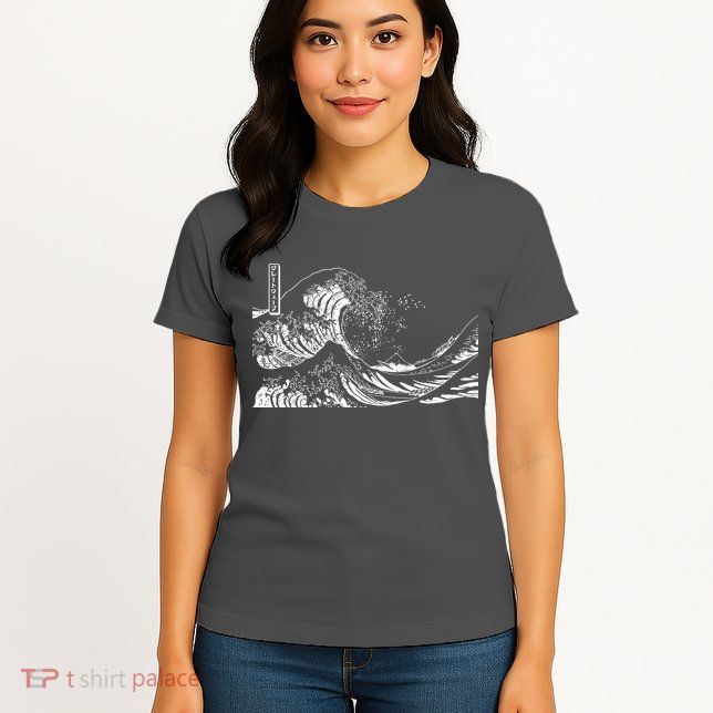 The Great Wave Classic Japanese Art Womens T-Shirt