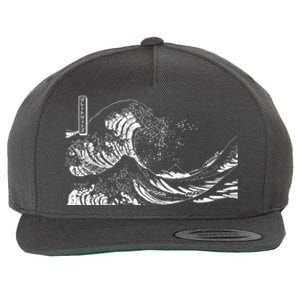 The Great Wave Classic Japanese Art Wool Snapback Cap