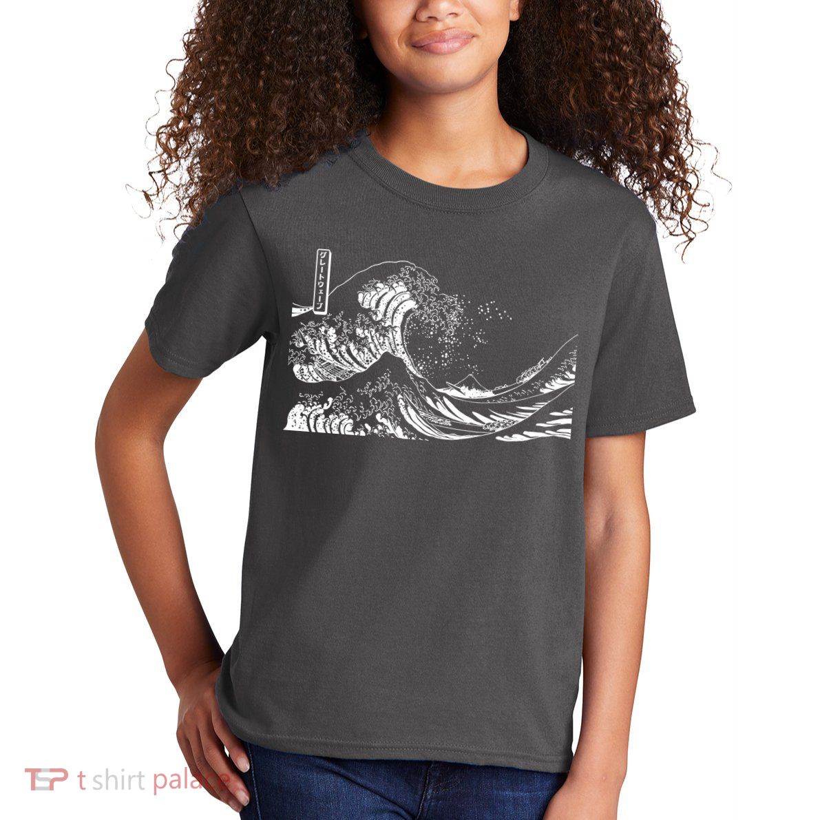 The Great Wave Classic Japanese Art Kids T-Shirt